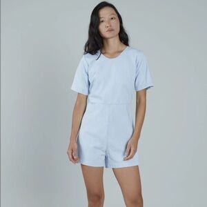 Ilana Kohn Lee Romper Denim Jumpsuit